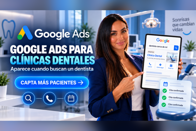 Google Ads para clínicas dentales